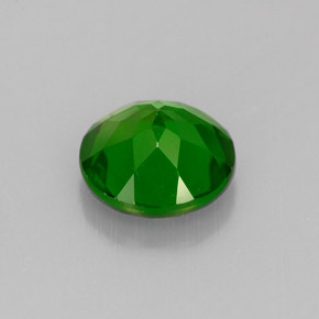 Diopside Chrome Vert naturelle Coupe roude, 1.37 ct, VS
