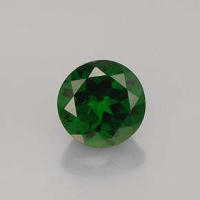 Diopside Chrome Vert naturelle Coupe roude, 2.47 ct, VS