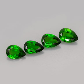 Achetez naturel ct vert diopside de chrome gems, en forme de poire, en provenance russie chez gemselect. en stock, livraison internationale!