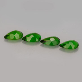 Achetez naturel ct vert diopside de chrome gems, en forme de poire, en provenance russie chez gemselect. en stock, livraison internationale!