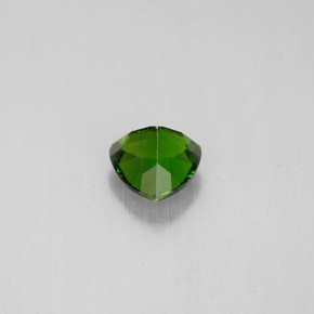 Diopside Chrome Vert naturelle Trillion, 0.57 ct, VS