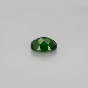 Diopside de chrome vert naturelle coupe ovale, 0,94 ct, VS