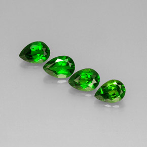 Achetez naturel ct vert diopside de chrome gems, en forme de poire, en provenance russie chez gemselect. en stock, livraison internationale!