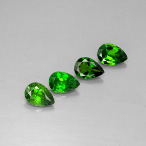 Achetez naturel ct vert diopside de chrome gems, en forme de poire, en provenance russie chez gemselect. en stock, livraison internationale!