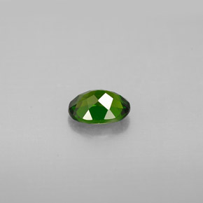 Diopside Chrome Vert naturelle Coupe ovale, 0.73 ct, VVS-VS