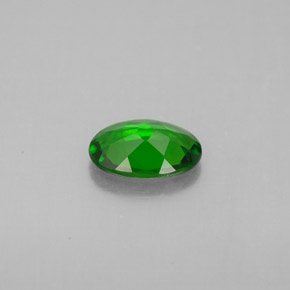 Diopside Chrome Vert naturelle Coupe ovale, 0.62 ct, VS