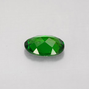 Diopside Chrome Vert naturelle Coupe ovale, 1.10 ct, VS-SI