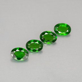 Achetez naturel ct vert diopside de chrome gems, coupe ovale, en provenance russie chez gemselect. en stock, livraison internationale!