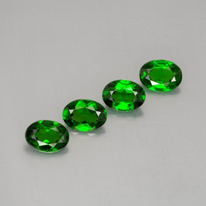 Achetez naturel ct vert diopside de chrome gems, coupe ovale, en provenance russie chez gemselect. en stock, livraison internationale!