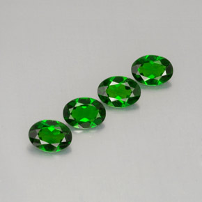 Achetez naturel ct vert diopside de chrome gems, coupe ovale, en provenance russie chez gemselect. en stock, livraison internationale!