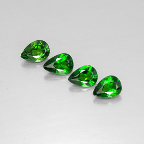 Achetez naturel ct vert diopside de chrome gems, en forme de poire, en provenance russie chez gemselect. en stock, livraison internationale!