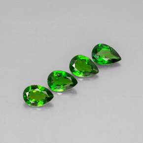 Achetez naturel ct vert diopside de chrome gems, en forme de poire, en provenance russie chez gemselect. en stock, livraison internationale!
