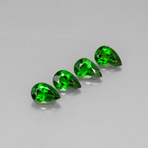 Achetez naturel ct vert diopside de chrome gems, en forme de poire, en provenance russie chez gemselect. en stock, livraison internationale!