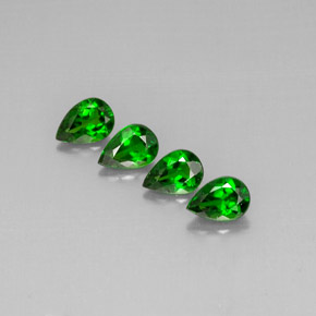 Achetez naturel ct vert diopside de chrome gems, en forme de poire, en provenance russie chez gemselect. en stock, livraison internationale!