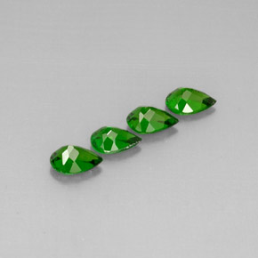 Achetez naturel ct vert diopside de chrome gems, en forme de poire, en provenance russie chez gemselect. en stock, livraison internationale!