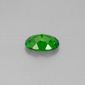 Diopside Chrome Vert naturelle Coupe ovale, 0.75 ct, VS-SI