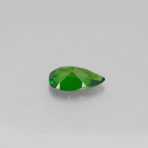 Diopside Chrome Vert naturelle En forme de poire, 0.74 ct, VS