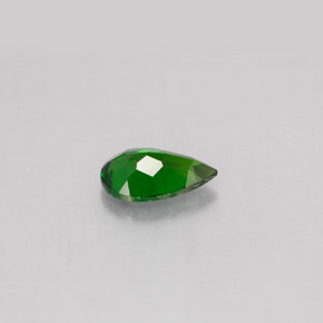 Diopside Chrome Vert naturelle En forme de poire, 0.68 ct, VS