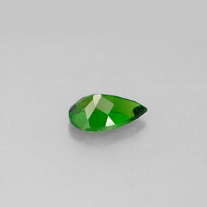 Diopside Chrome Vert naturelle En forme de poire, 0.83 ct, VS