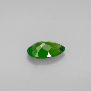 Diopside Chrome Vert naturelle En forme de poire, 0.82 ct, VS
