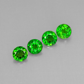 Achetez naturel ct vert diopside de chrome gems, coupe roude, en provenance russie chez gemselect. en stock, livraison internationale!