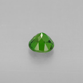 Diopside Chrome Vert naturelle Coupe roude, 0.55 ct, VS