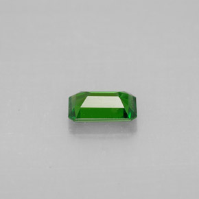 Diopside Chrome Vert naturelle Taille émeraude, 0.49 ct, VS