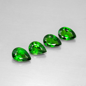Achetez naturel ct vert diopside de chrome gems, en forme de poire, en provenance russie chez gemselect. en stock, livraison internationale!