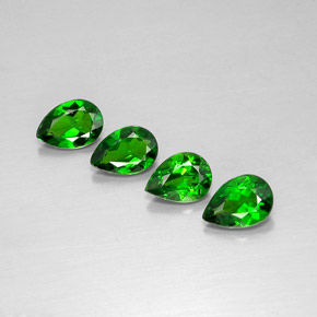 Achetez naturel ct vert diopside de chrome gems, en forme de poire, en provenance russie chez gemselect. en stock, livraison internationale!