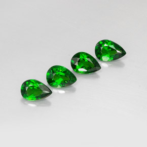 Achetez naturel ct vert diopside de chrome gems, en forme de poire, en provenance russie chez gemselect. en stock, livraison internationale!