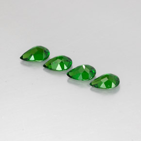 Achetez naturel ct vert diopside de chrome gems, en forme de poire, en provenance russie chez gemselect. en stock, livraison internationale!