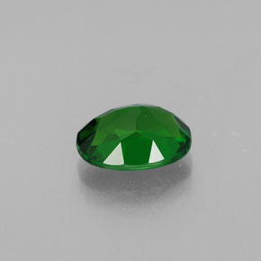 Diopside Chrome Vert naturelle Coupe ovale, 0.83 ct, VS