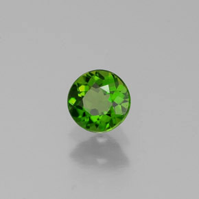 Diopside Chrome Vert naturelle Coupe roude, 0.33 ct, VS