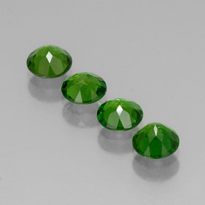Achetez naturel ct vert diopside de chrome gems, coupe roude, en provenance russie chez gemselect. en stock, livraison internationale!