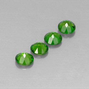 Achetez naturel ct vert diopside de chrome gems, coupe roude, en provenance russie chez gemselect. en stock, livraison internationale!
