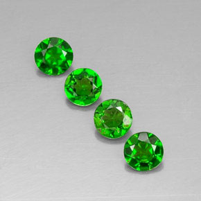 Achetez naturel ct vert diopside de chrome gems, coupe roude, en provenance russie chez gemselect. en stock, livraison internationale!