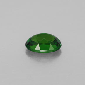 Diopside Chrome Vert naturelle Coupe ovale, 0.86 ct, VS