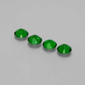 Achetez naturel ct vert diopside de chrome gems, coupe roude, en provenance russie chez gemselect. en stock, livraison internationale!