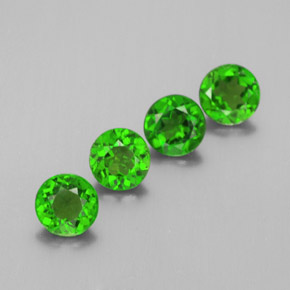 Achetez naturel ct vert diopside de chrome gems, coupe roude, en provenance russie chez gemselect. en stock, livraison internationale!