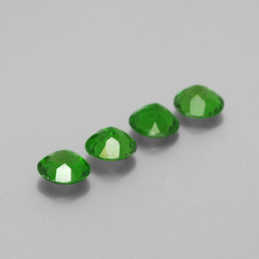 Achetez naturel ct vert diopside de chrome gems, coupe roude, en provenance russie chez gemselect. en stock, livraison internationale!