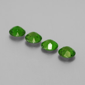 Achetez naturel ct vert diopside de chrome gems, coupe roude, en provenance russie chez gemselect. en stock, livraison internationale!
