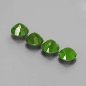 Achetez naturel ct vert diopside de chrome gems, coupe roude, en provenance russie chez gemselect. en stock, livraison internationale!