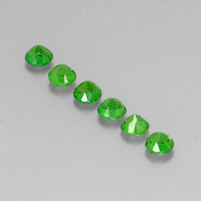 Achetez naturel ct vert diopside de chrome gems, coupe roude, en provenance russie chez gemselect. en stock, livraison internationale!