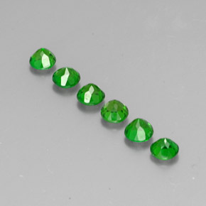 Achetez naturel ct vert diopside de chrome gems, coupe roude, en provenance russie chez gemselect. en stock, livraison internationale!