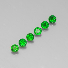 Achetez naturel ct vert diopside de chrome gems, coupe roude, en provenance russie chez gemselect. en stock, livraison internationale!
