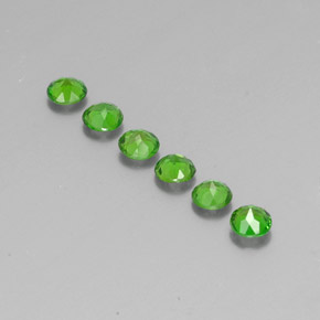 Achetez naturel ct vert diopside de chrome gems, coupe roude, en provenance russie chez gemselect. en stock, livraison internationale!