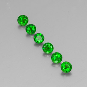 Achetez naturel ct vert diopside de chrome gems, coupe roude, en provenance russie chez gemselect. en stock, livraison internationale!