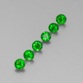 Achetez naturel ct vert diopside de chrome gems, coupe roude, en provenance russie chez gemselect. en stock, livraison internationale!