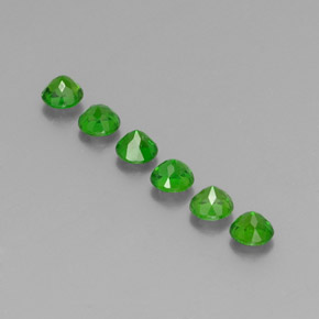Achetez naturel ct vert diopside de chrome gems, coupe roude, en provenance russie chez gemselect. en stock, livraison internationale!