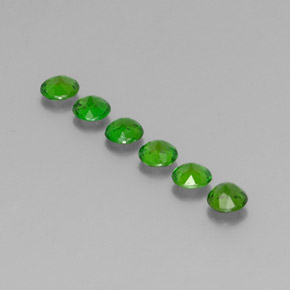 Achetez naturel ct vert diopside de chrome gems, coupe roude, en provenance russie chez gemselect. en stock, livraison internationale!